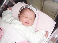 2010, novembre, naissance de Mia